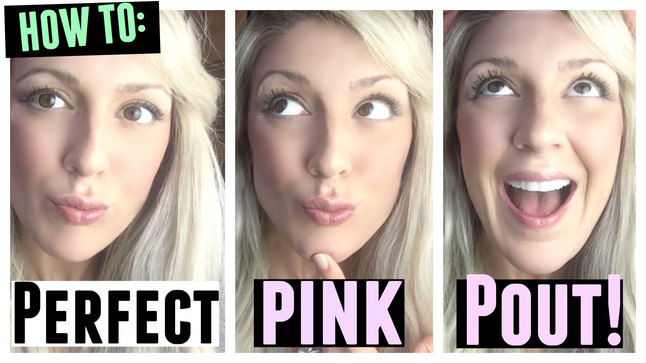 HOW TO | PERFECT PINK POUT!